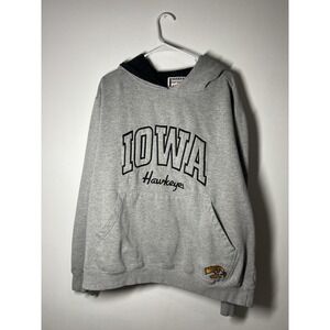 Iowa Hawkeyes Men's Vintage Footlocker Embroidered Hoodie Sweatshirt Size XL EUC